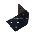 Powder Coated Metal Wood Post 90 Degree Bracket